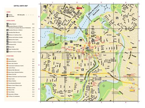 Ottawa Downtown Map | PDF | Hotel | Hospitality Companies