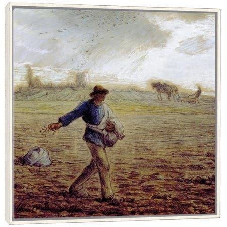 The Sower C 1865 The Walters Art Museum By Jean Francois Millet