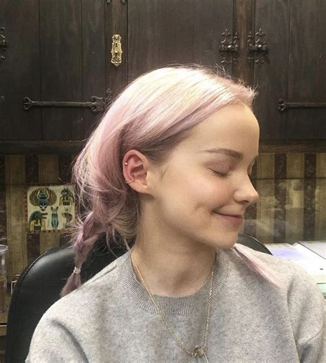 Conch Piercing Dove Cameron Pink Hair Celebrities