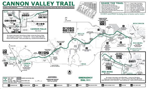 CVT Map - Cannon Valley Trail