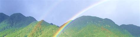 Yakushima weather is not all about rainfall. There are also sunny days.