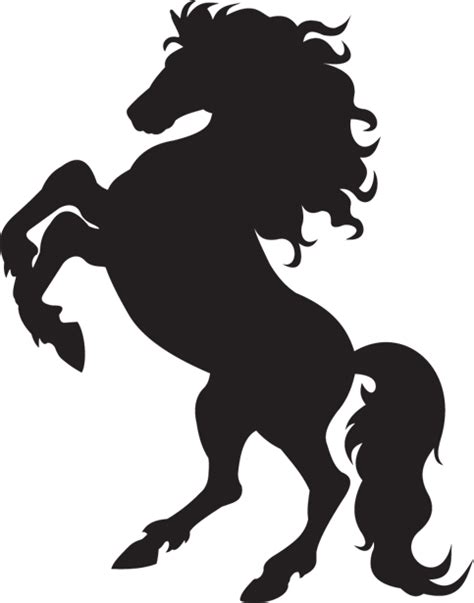 Horse Silhouette Clip art - Silhouette Of A Horse png download - 483* ...