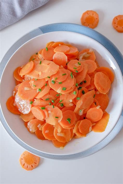 Bowl Of Sliced Carrots