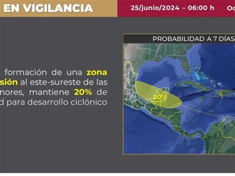 Smn Pronostica Lluvias Intensas Para Este Martes En Ocho Estados