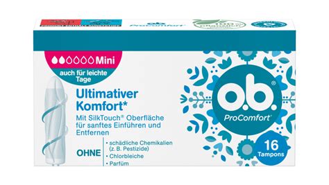 Unik Stk Pg Ob Pro Comfort Tampons Mini