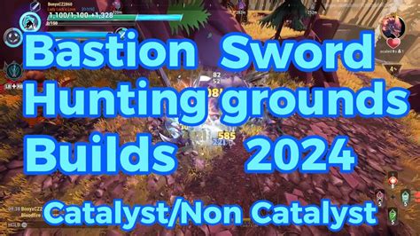 Dauntless Bastion Sword Hunting Grounds Build 2024 Catalyst Non