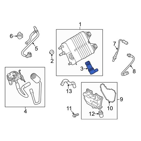 Ford Oe Au Z E A Evaporative Emissions System Line Adapter