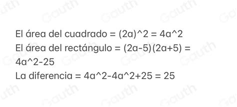 Solved Se Tiene Un Cuadrado Cuyo Lado Mide A Cm Si Una De Sus