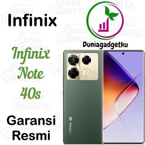 Promo Infinix Note 40s 8 256 GB Curved Display Garansi Resni