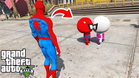 Homem Aranha Viu Seu Beb Beijando Namorada No Gta Youtube