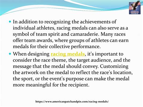 Ppt The Significance Of Racing Medals Celebrating Athletic