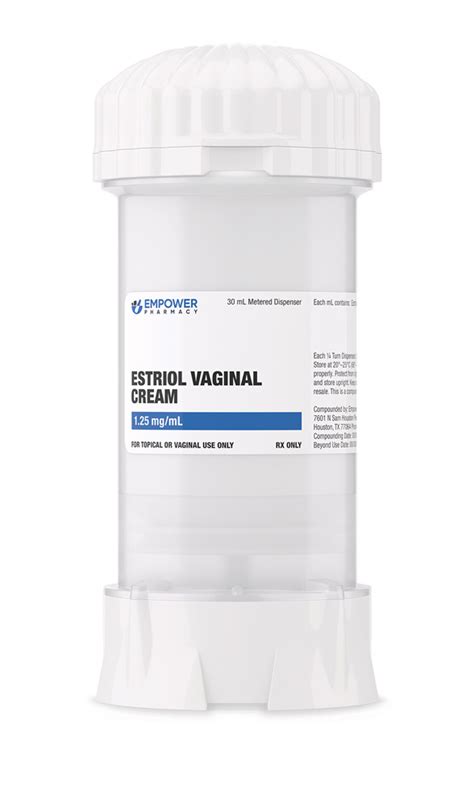 Compounded Estriol Vaginal Cream Empower Pharmacy