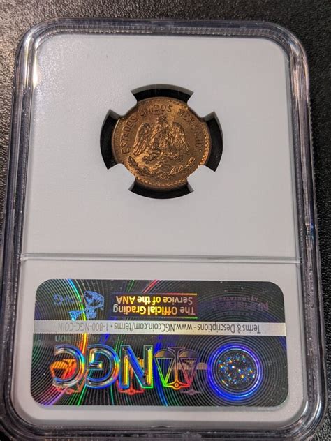 Mo Ms Rb Mexico Centavo Ngc Unc Km Ebay