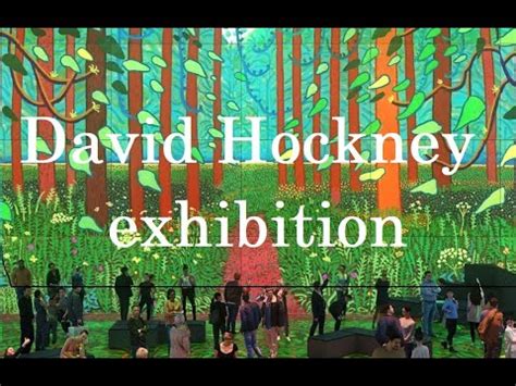 David Hockney Bigger And Closer Exhibition At Lightroom Youtube