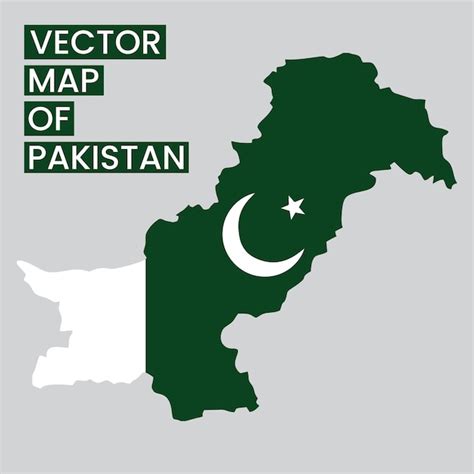 Premium Vector | New official pakistan map including kashmir region ...