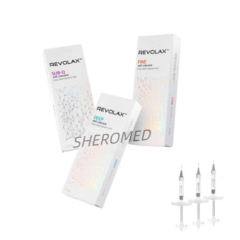 Revolax Deep Fine Sub Q Cross Linked Hyaluronic Acid Dermal Filler Ha