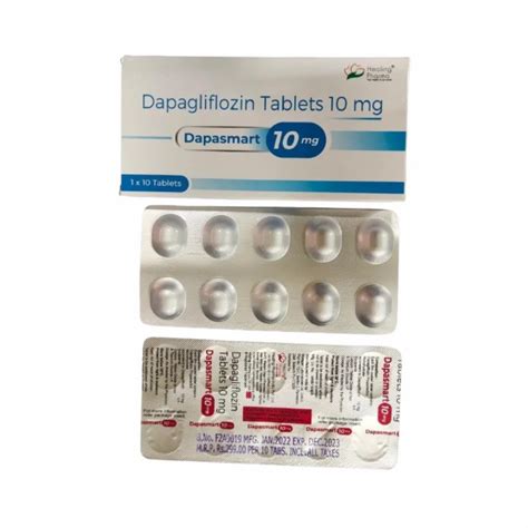 Dapasmart Dapagliflozin Mg Tablet At Strip Daparyl In