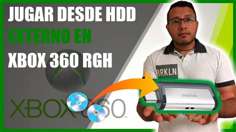 Como Jugar Desde Disco Duro Externo XBOX 360 RGH 2020 Mas Facil