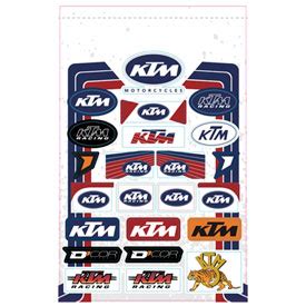 Dcor Visuals Ktm Retro Decal Sheet Parts Accessories Rocky