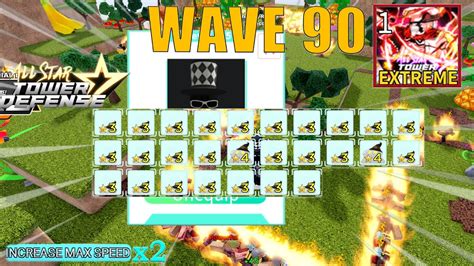 Wave 90 Extreme Infinite Mode X27 EXP Units Solo Gameplay Roblox