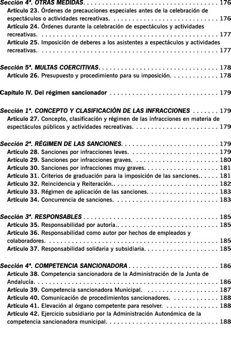 Legislaci N De Andaluc A Sobre Espect Culos P Blicos Y Actividades