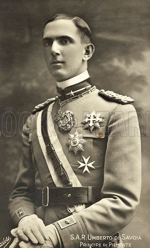 King Umberto Ii Of Italy Stock Image Look And Learn