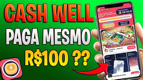 CASH WELL PAGA R 100 EM 1 DIA Cash Well Paga De Verdade Cash Well