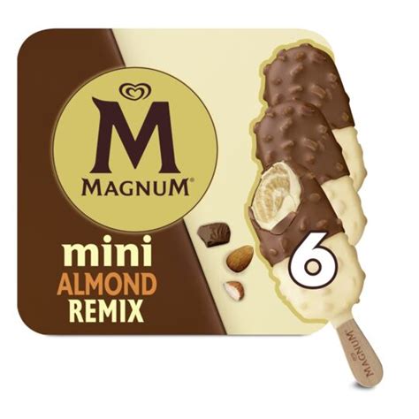 Glace B Tonnet Mini Amande Remix Magnum La Boite De G Prix Carrefour