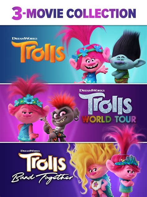 Prime Video Trolls 3 Movie Collection