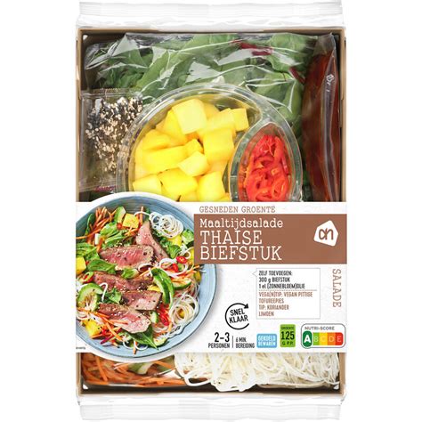 Ah Gesneden Verspakket Thaise Beef Aanbieding Bij Albert Heijn