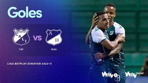 Deportivo Cali Vs Huila Goles Liga BetPlay Dimayor 2023 2 Fecha