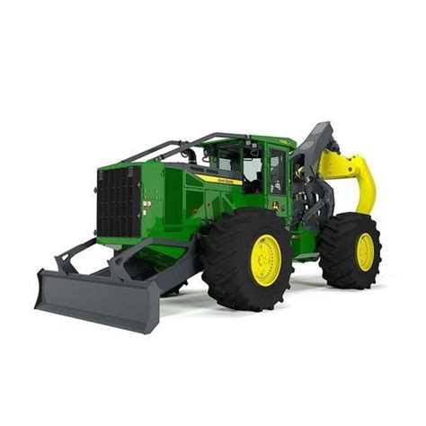 Forestry skidder with grab - 848L-II - John Deere Forestry - self-propelled