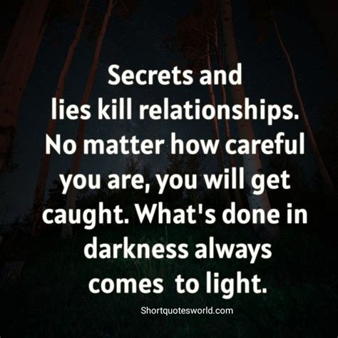 Remove Secrets and Lies from Your Relationship Lies Quotes, Betrayal ...