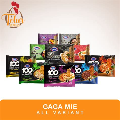 Jual Gaga Mie Mi Instan Extra Pedas Goreng Chipotele Jalapeno Lada