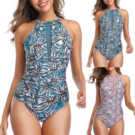 Summer Bikini One Piece Set Swimsuit For Women 2024 One Piece Padded