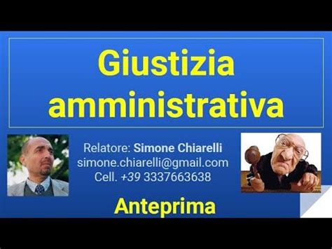 La Giustizia Amministrativa Efficienza E Concisione Actualizado