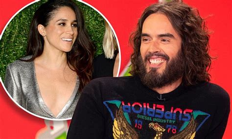 Russell Brand Boasts About Meghan Markle Kiss In Get Him To The Greek Daily Mail Online