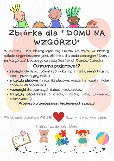 Zbiórka dla DOMU NA WZGÓRZU Zespół Szkół Energetycznych Technikum nr