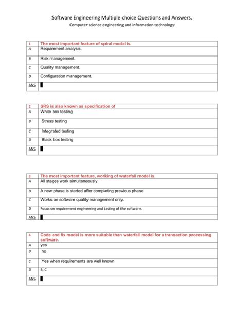 Multiple choice Questions and Answers