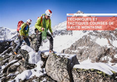 Nouvel aide mémoire sur les techniques alpines de base et réédition du