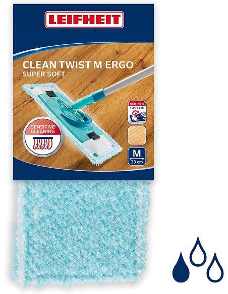 Leifheit Panno Pavimenti Super Soft Per CLEAN TWIST M ERGO