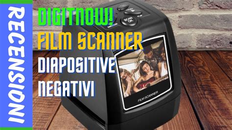 Scanner Per Digitalizzare Diapositive E Negativi Recensione Youtube