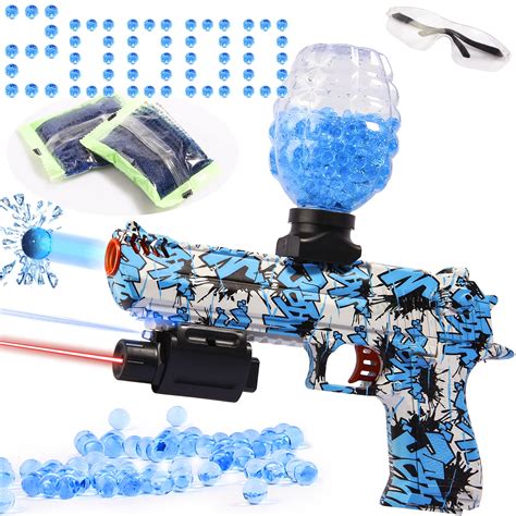 Pistol Electric Splatter Gel Blaster Gun Toy With 5000 Gel Beads