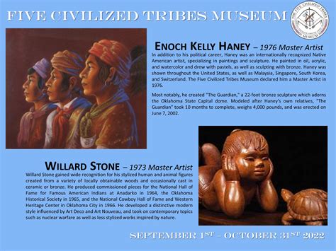 Official Site Of The Five Civilized Tribes Museum Art Culture And