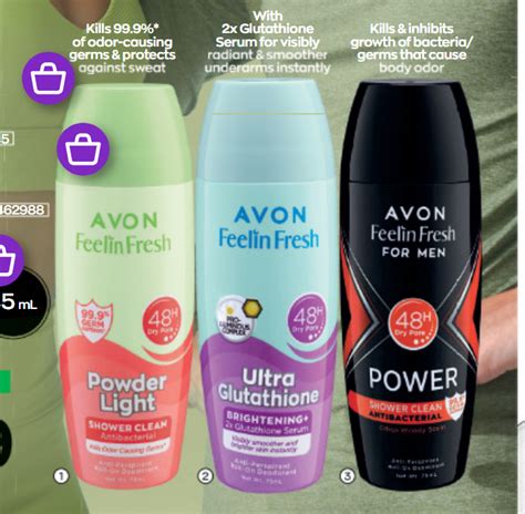 AVON FEELIN FRESH ANTI PERSPIRANT ROLL ON DEODORANTS 75ML Lazada PH