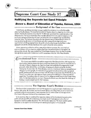 Citizens United V FEC Worksheet POS1401 Studocu