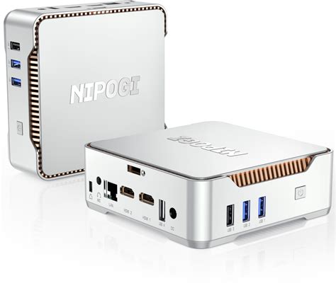 NiPoGi GK3 Pro Mini PC Windows 11 Pro 16 GB 512 SSD Intel