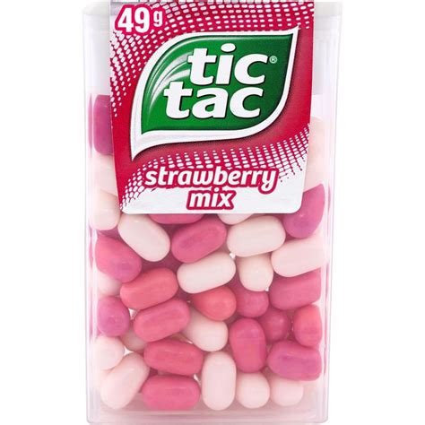 Tic Tac Dragees Strawberry Mix Fruchtbonbons 49g Böttcher Ag