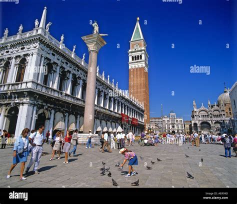 San Marco square Venice Italy Stock Photo - Alamy