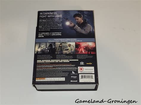 Alan Wake Limited Collector S Edition Xbox Purchase Gameland